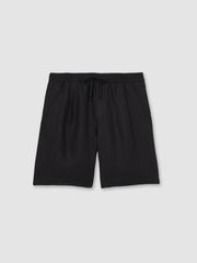 Reiss | Linen Drawstring Shorts in Navy