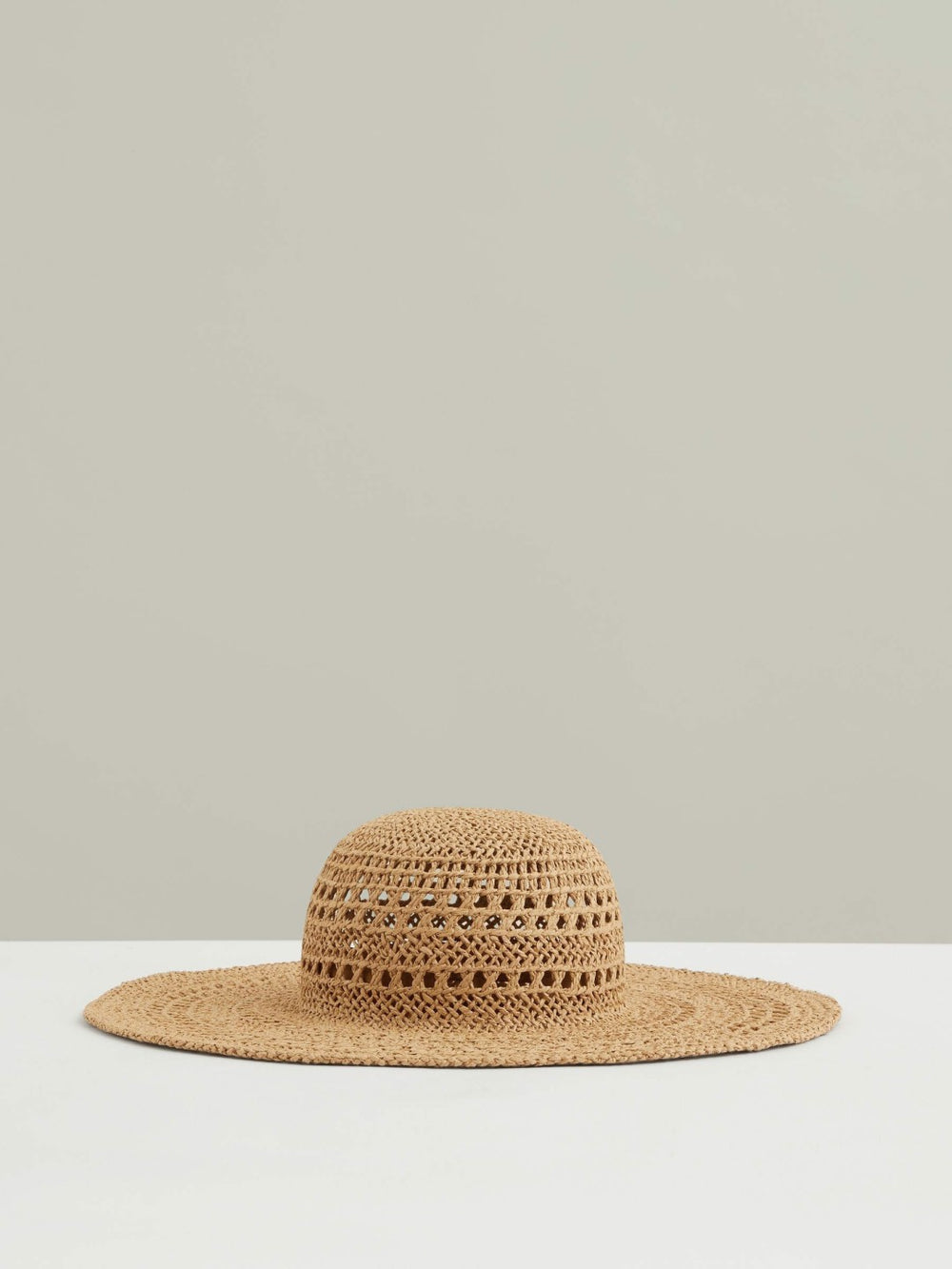 Reiss | Straw Sun Hat in Natural