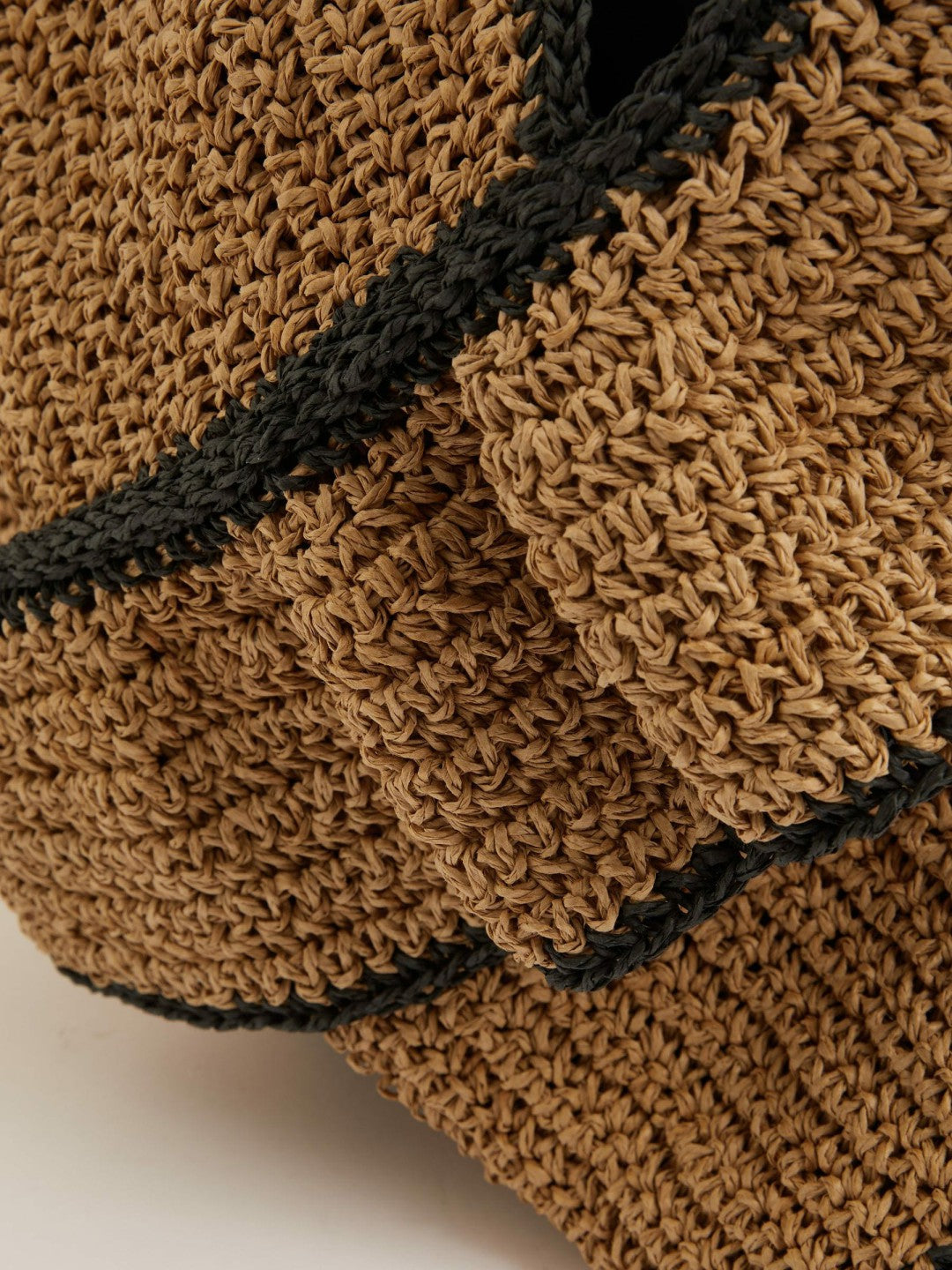 Reiss | Raffia Ruffle Tote Bag in Natural