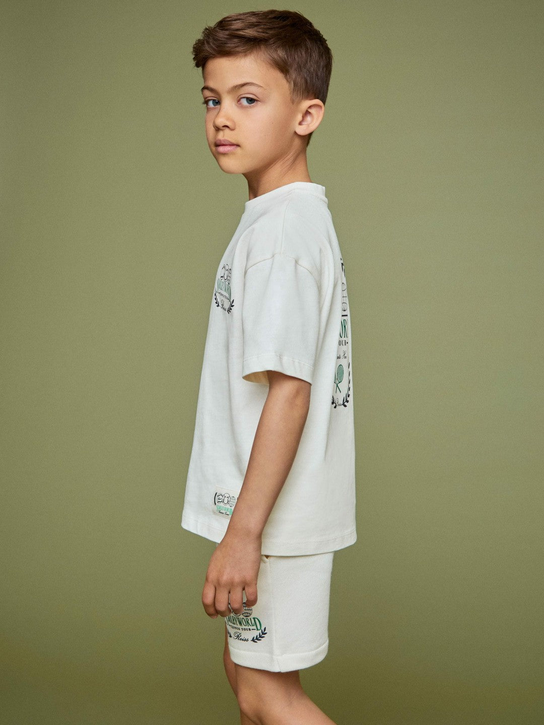 Reiss | 3-9 yrs SmileyWorld Oversize T-Shirt in White