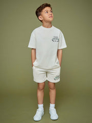 Reiss | 3-9 yrs SmileyWorld Oversize T-Shirt in White