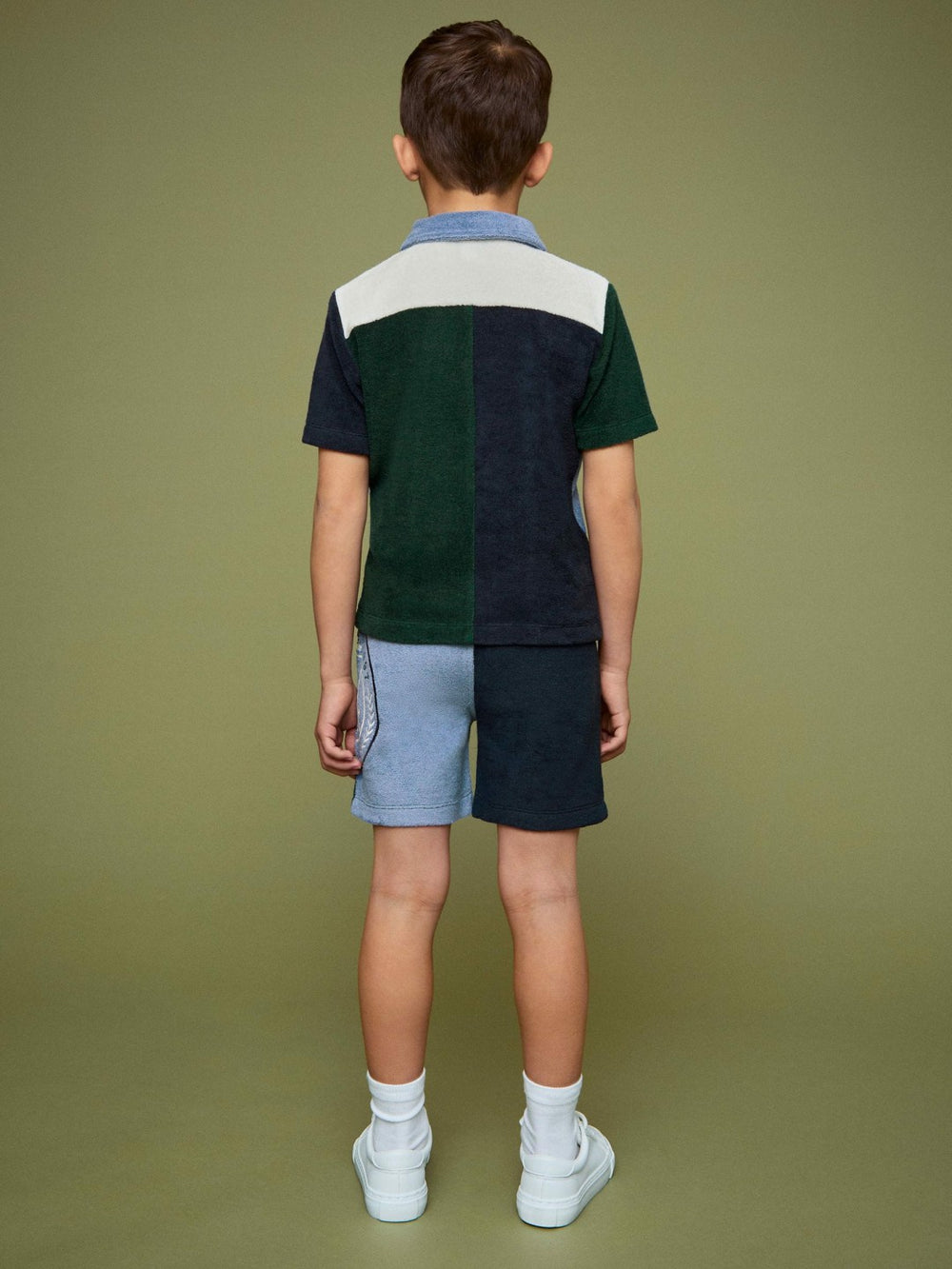 Reiss | 3-9 yrs SmileyWorld Towelling Shorts in Blue