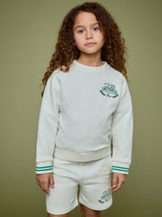Reiss | 13-14 yrs SmileyWorld Logo Sweatshirt Unisex Fit in White