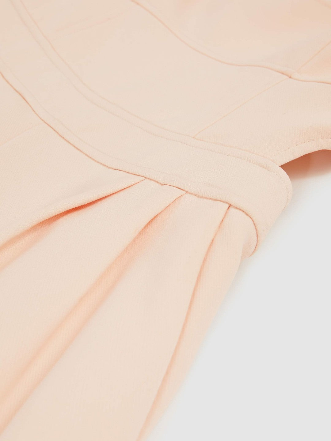 Reiss | Wide-Leg Cut-Out Jumpsuit in Pale Pink