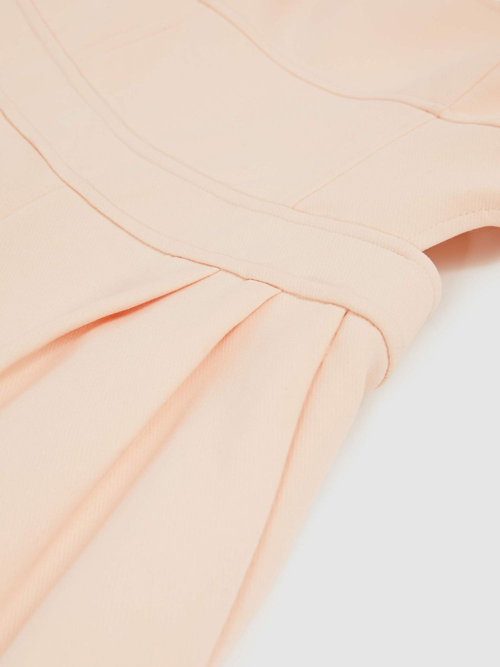 Reiss | Wide-Leg Cut-Out Jumpsuit in Pale Pink