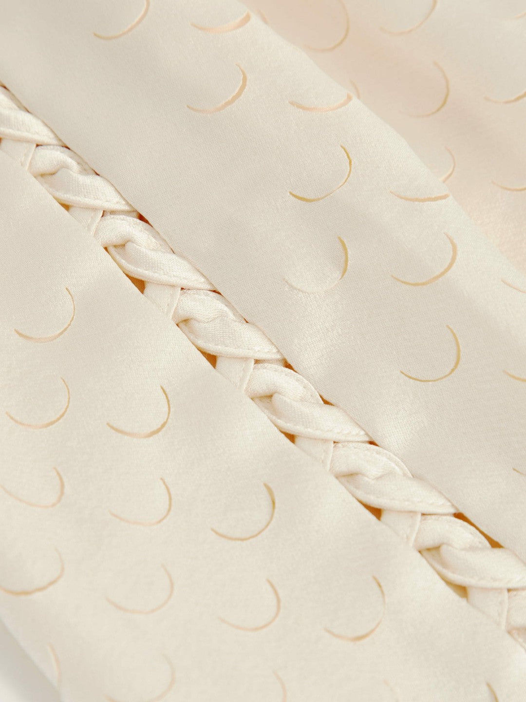 Reiss | Laser Cut Drawstring Shorts in White