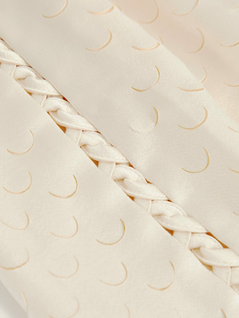 Reiss | Laser Cut Drawstring Shorts in White