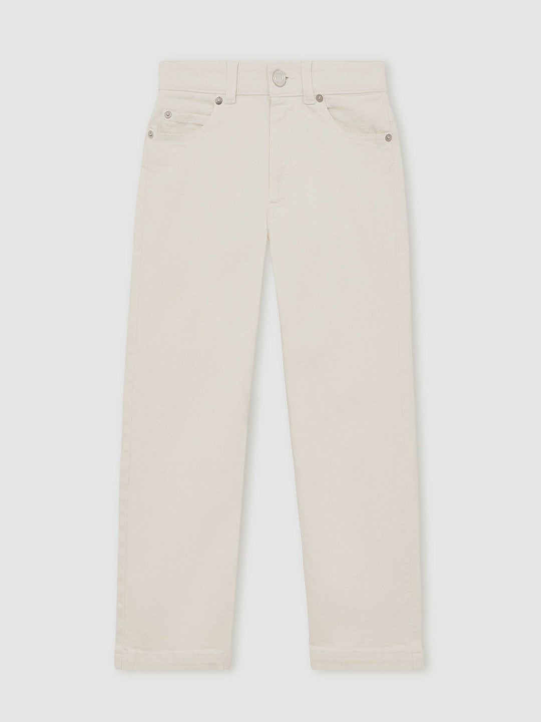 Reiss | 3-9 yrs Relaxed-Fit Jeans in Off White