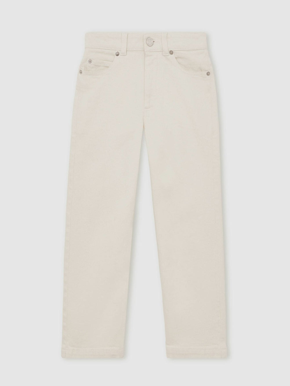 Reiss | 3-9 yrs Relaxed-Fit Jeans in Off White