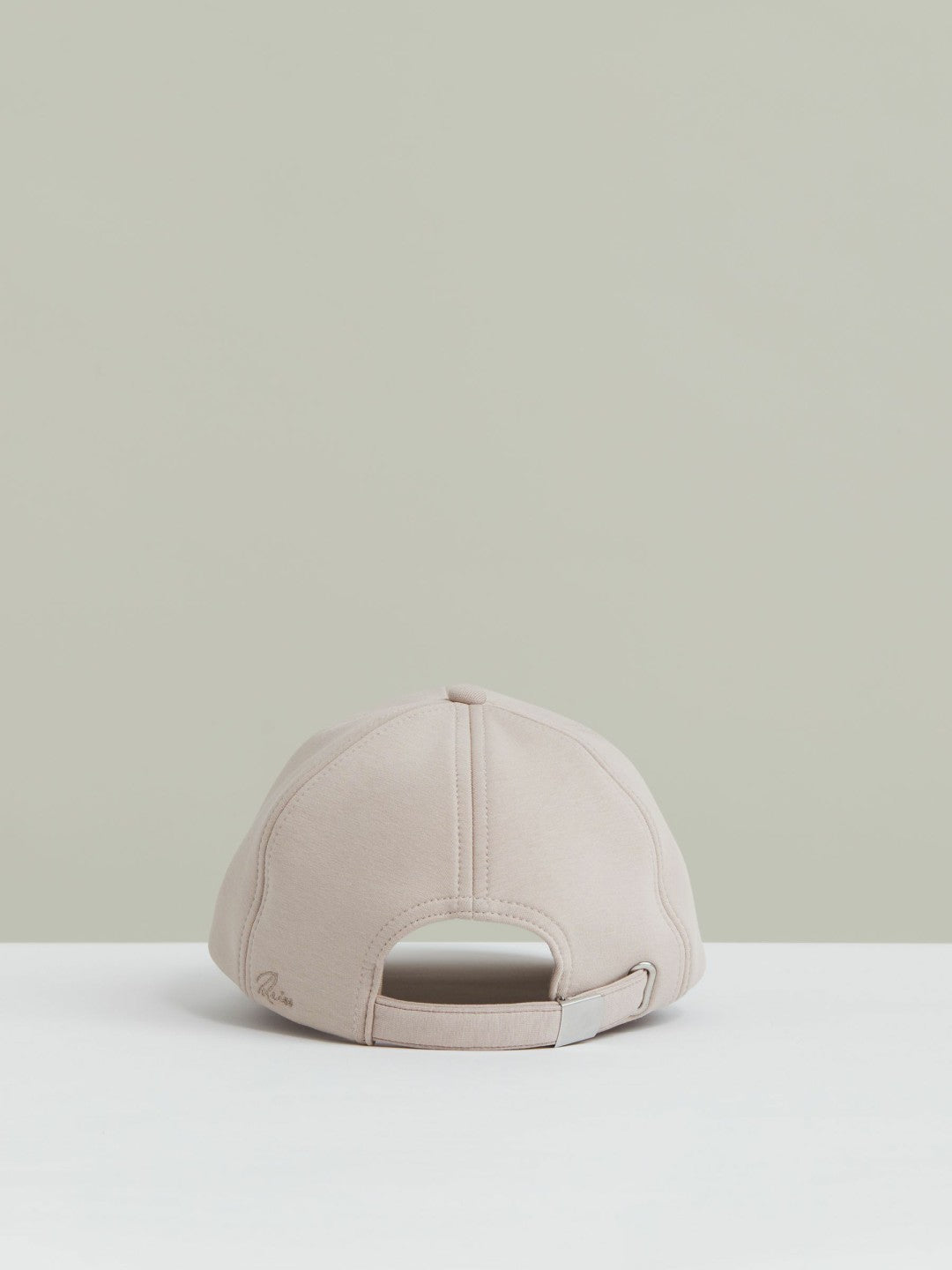 Reiss | Jersey Logo-Embroidered Baseball Cap in Light Camel