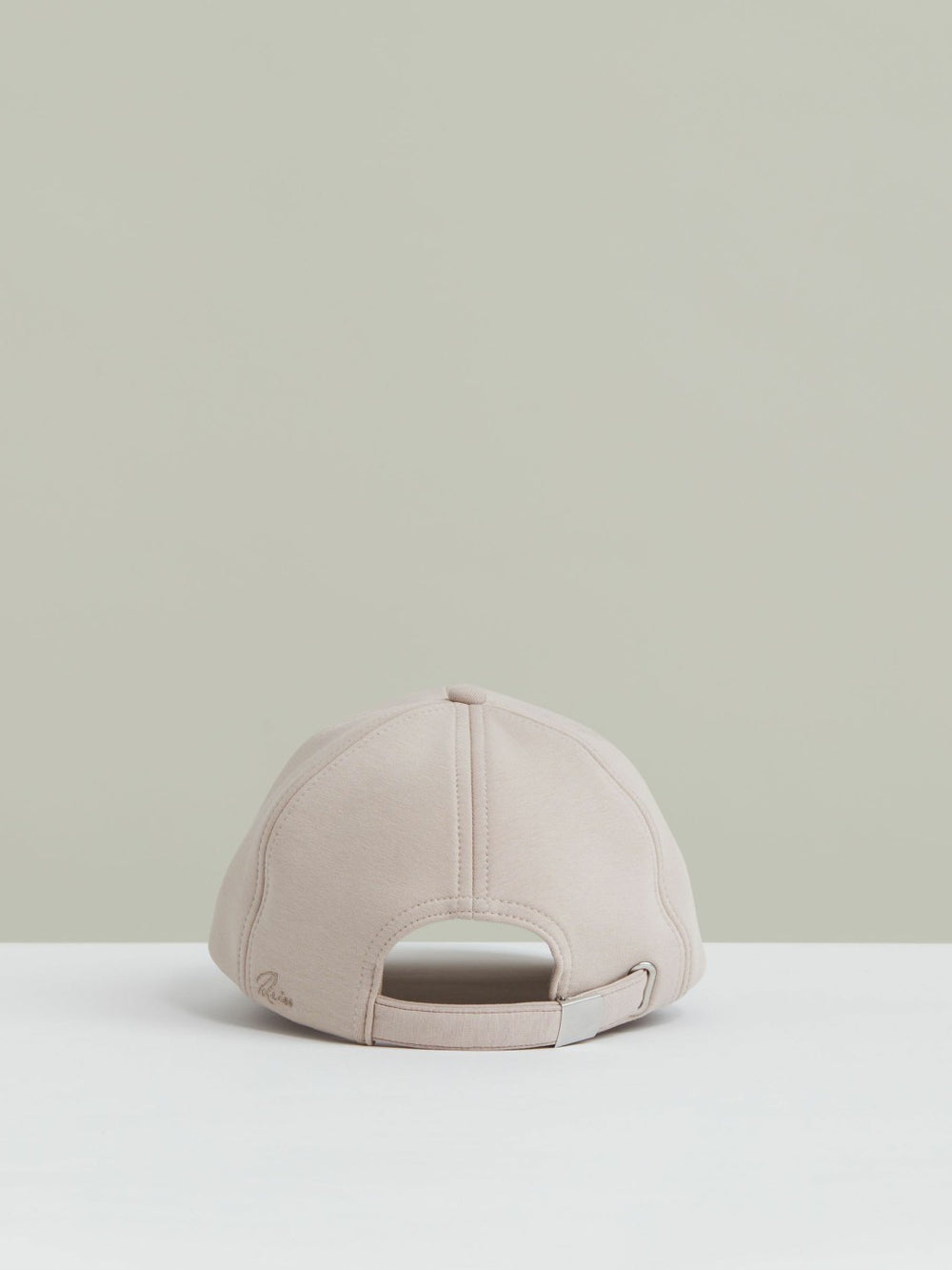 Reiss | Jersey Logo-Embroidered Baseball Cap in Light Camel