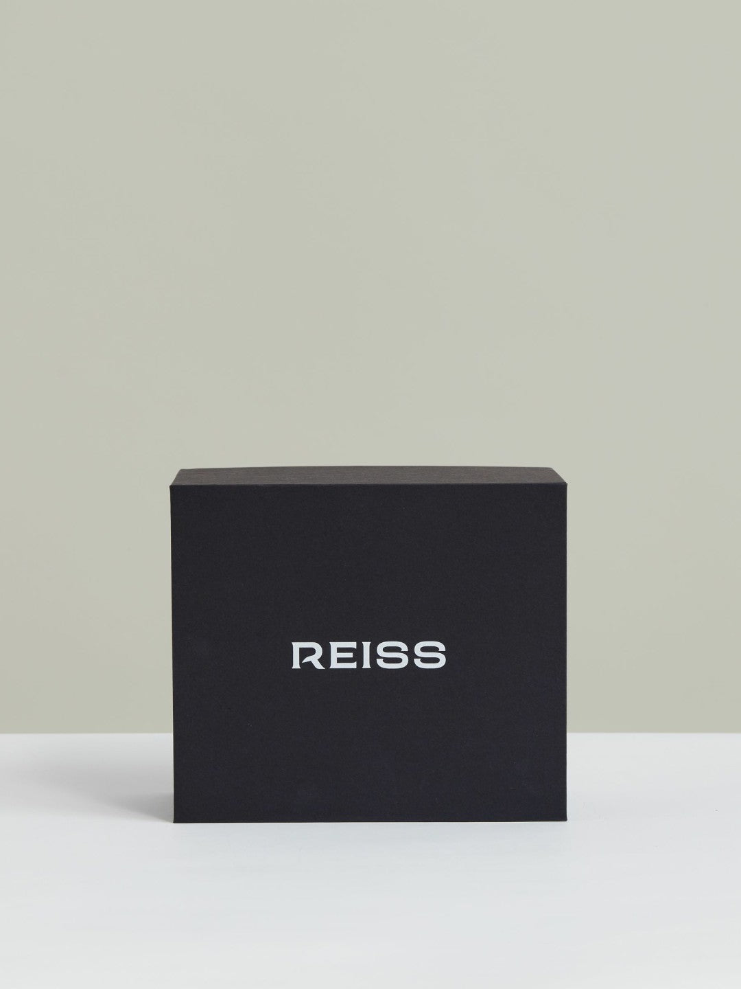 Reiss | Reversible Leather Belt with Interchangeable Buckle in Black/Brown