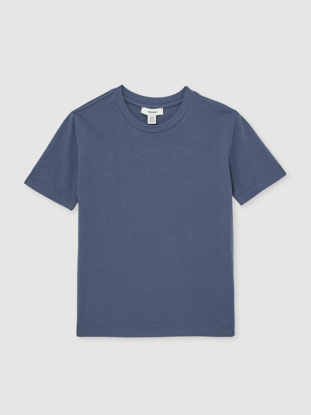 Reiss | 3-9 yrs Crew Neck T-Shirt in Ocean Blue