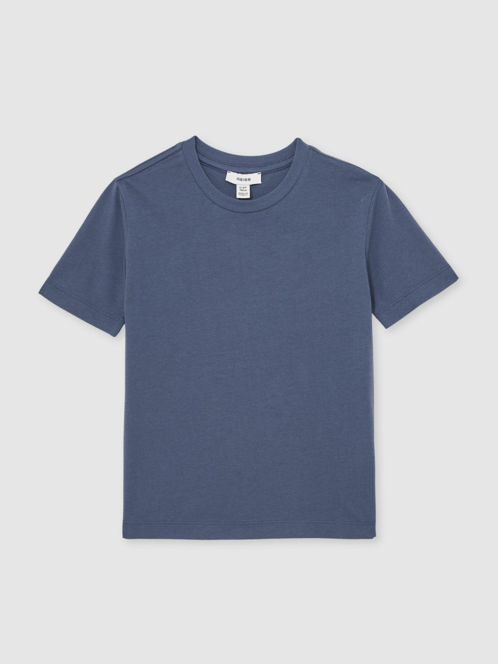 Reiss | 3-9 yrs Crew Neck T-Shirt in Ocean Blue