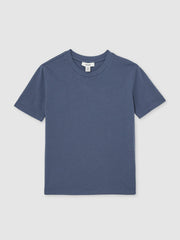 Reiss | 3-9 yrs Crew Neck T-Shirt in Ocean Blue