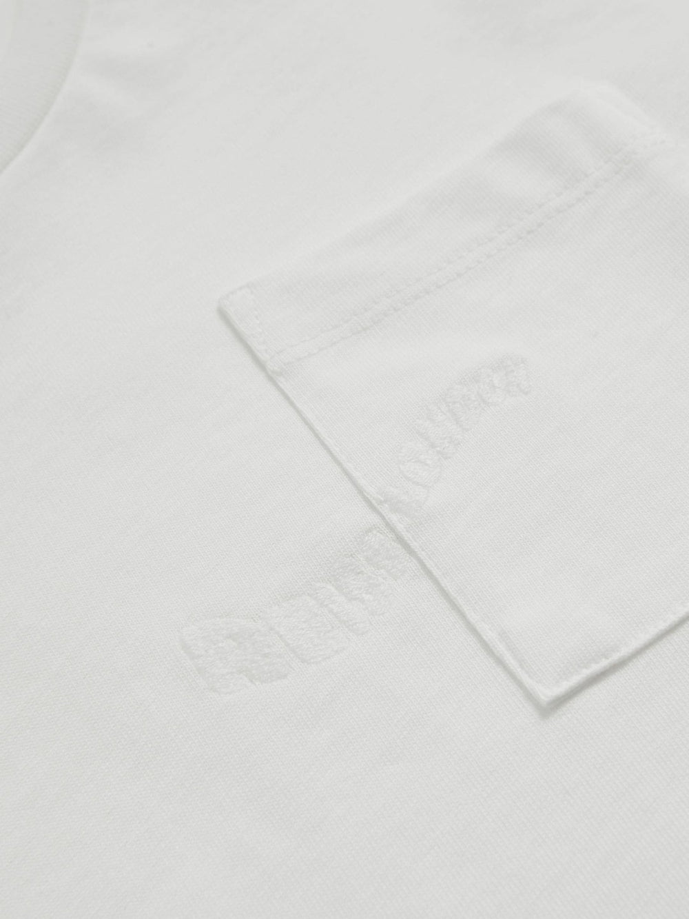 Reiss | 3-9 yrs Cotton Palm-Embroidery Oversize T-Shirt in Off White