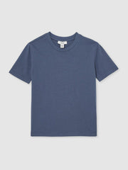Reiss | 9-13 yrs Crew Neck T-Shirt in Ocean Blue