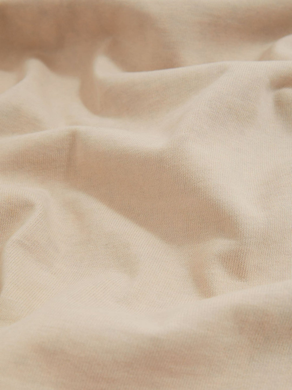 Reiss | Cotton Garment-Dyed Oversize T-Shirt in Oatmeal
