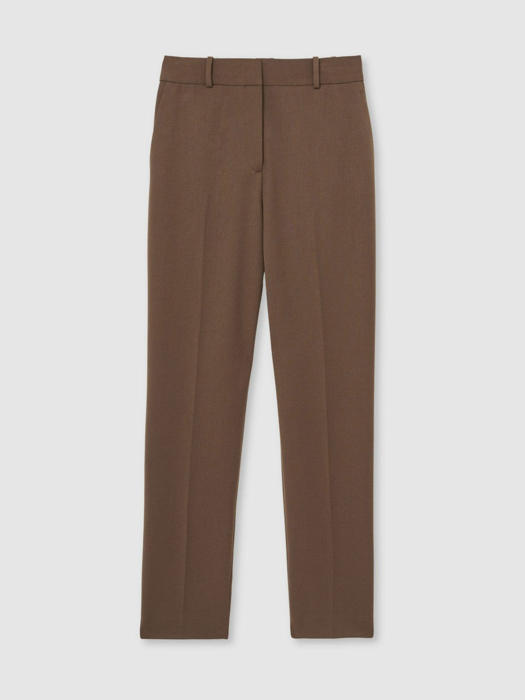 Reiss | Petite Slim Fit Suit Trousers in Mink Neutral