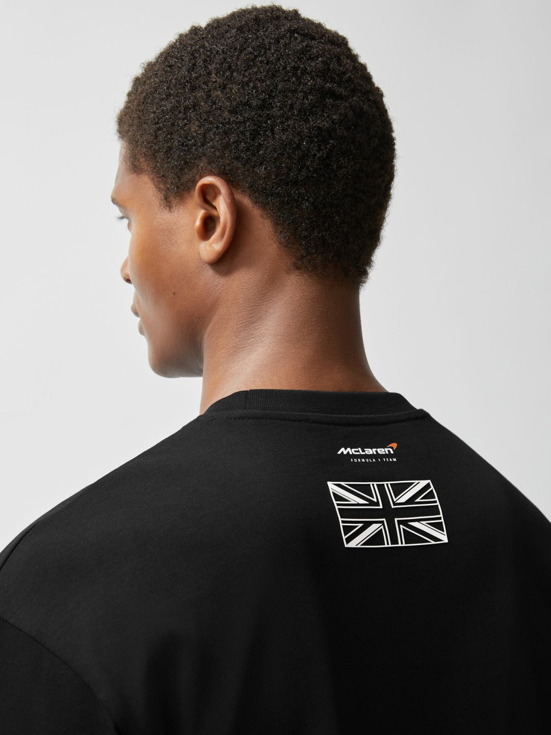 Reiss | McLaren F1 Team British GP T-Shirt Unisex Fit in Black