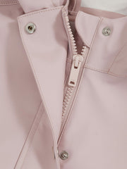 Reiss | Hooded Rain Jacket in Pink