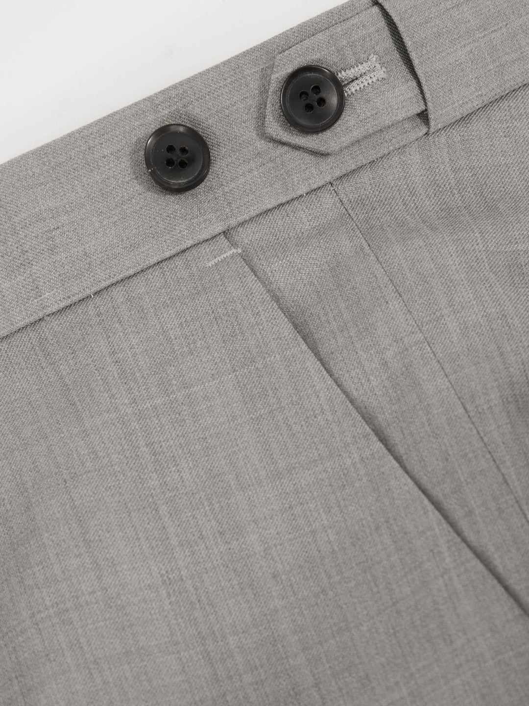 Reiss | Slim-Fit Wool Suit Trousers in Mid Grey