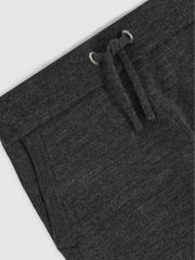 Reiss | 9-13 yrs Merino Wool Cuffed Joggers in Derby Grey Melange