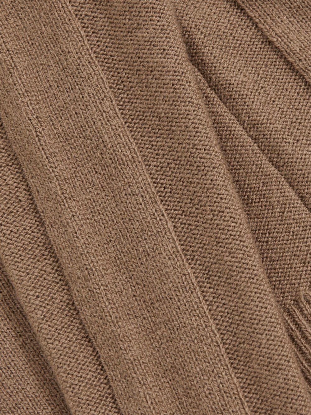 Reiss | 9-13 yrs Wool-Cashmere Reverse-Seam Jumper in Camel