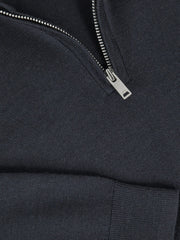 Reiss | 13-14 yrs Merino Wool Half-Zip Funnel Neck Jumper in Midnight Navy