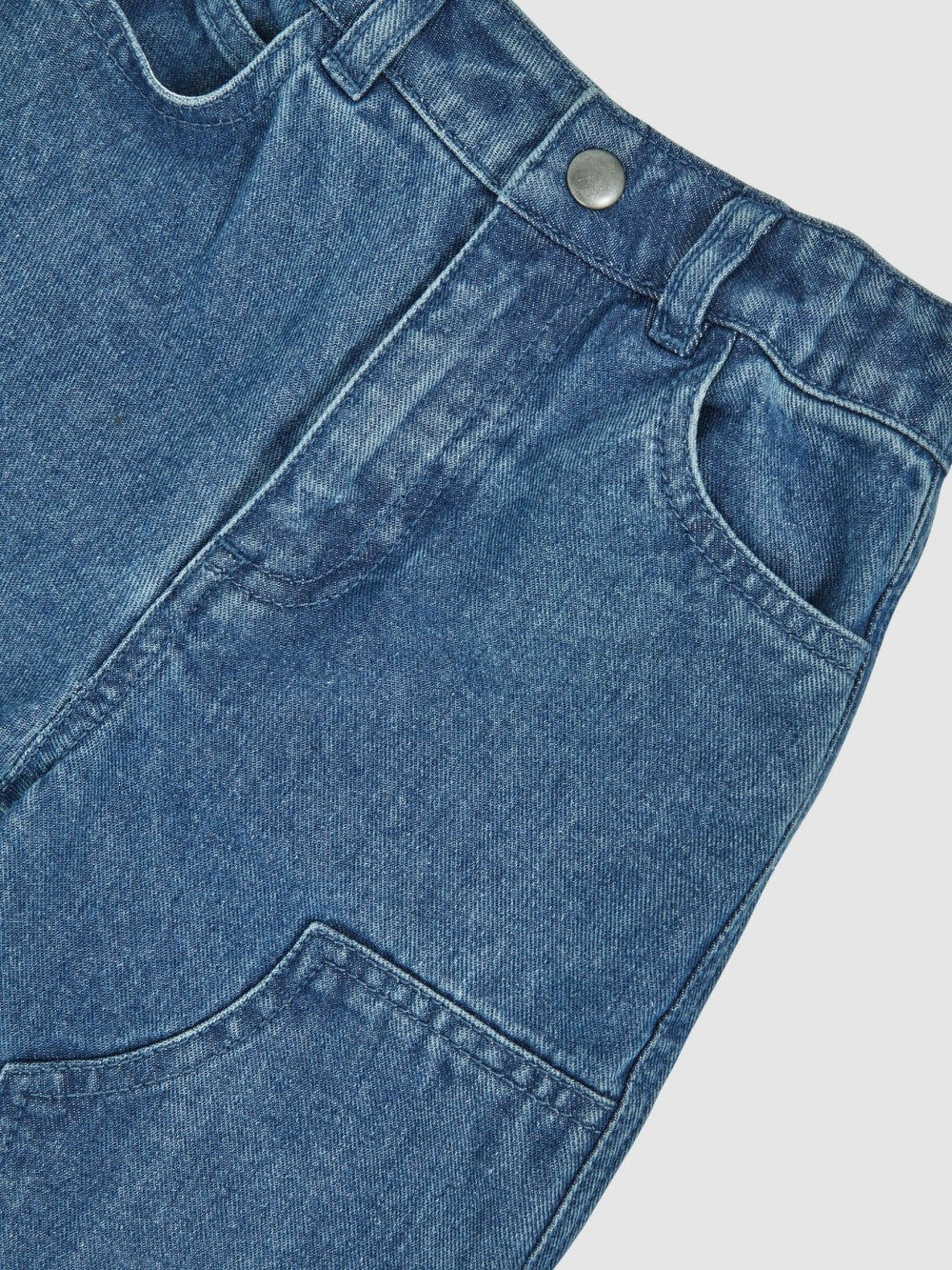 Reiss | 3-9 yrs Straight-Leg Carpenter Jeans in Mid Blue