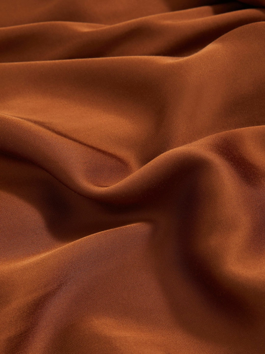 Reiss | Good American Satin Wide-Leg Trousers in Copper