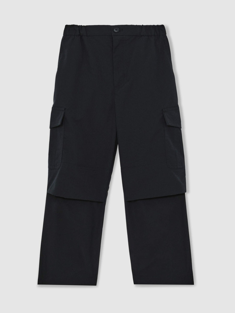 Reiss | 3-9 yrs Technical Straight Leg Cargo Trousers in Navy