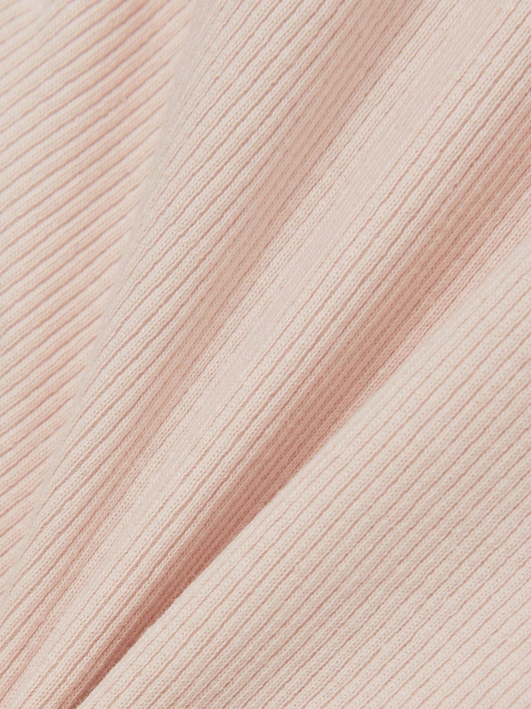 Reiss | 4-9 yrs Cotton Ruched Long-Sleeve T-Shirt with Stretch in Pale Pink