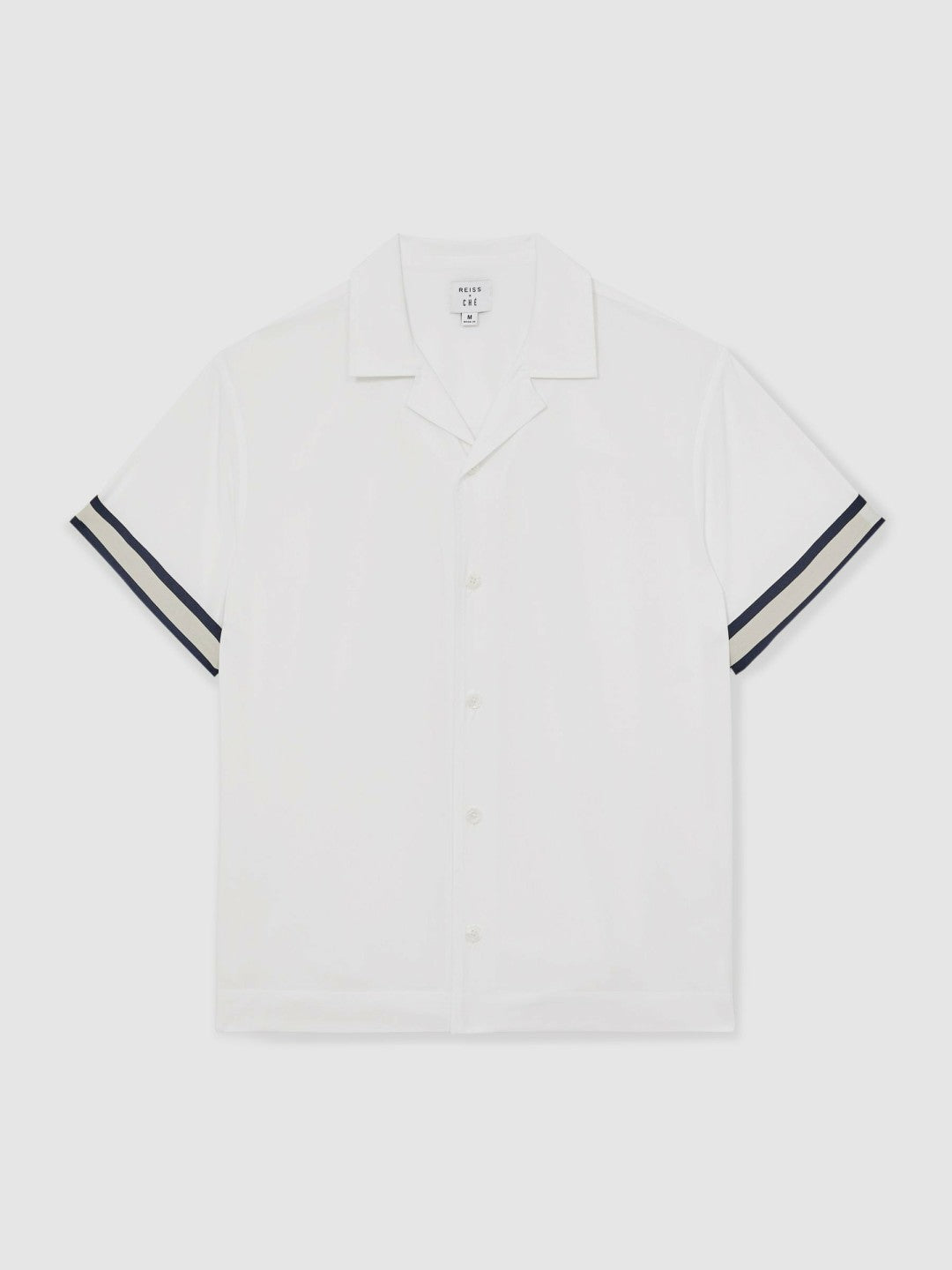 Reiss | | Ché Stripe-Cuff Shirt in White