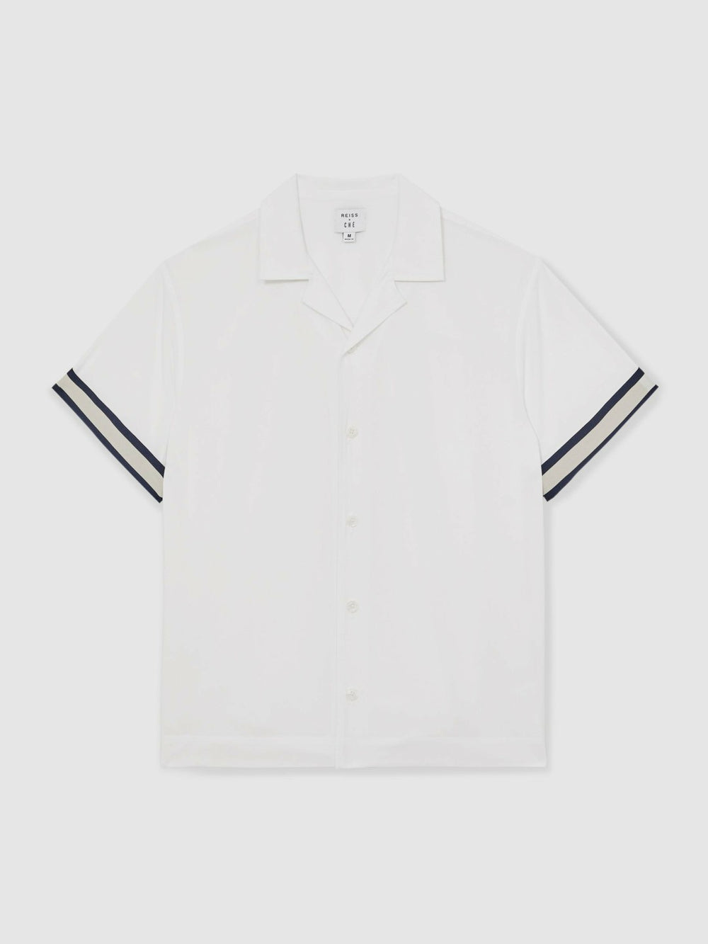 Reiss | | Ché Stripe-Cuff Shirt in White