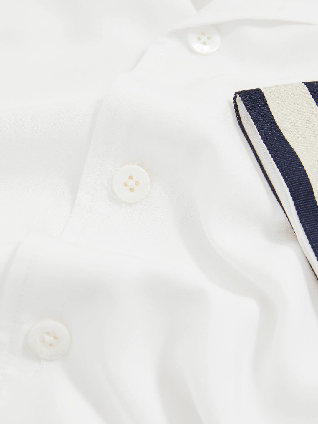 Reiss | | Ché Stripe-Cuff Shirt in White
