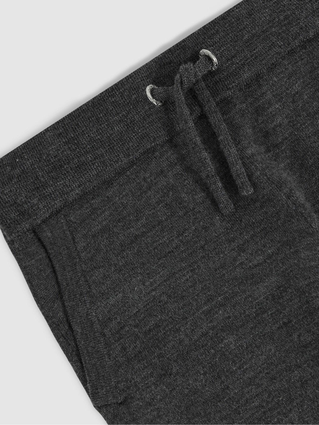 Reiss | 13-14 yrs Merino Wool Cuffed Joggers in Derby Grey Melange