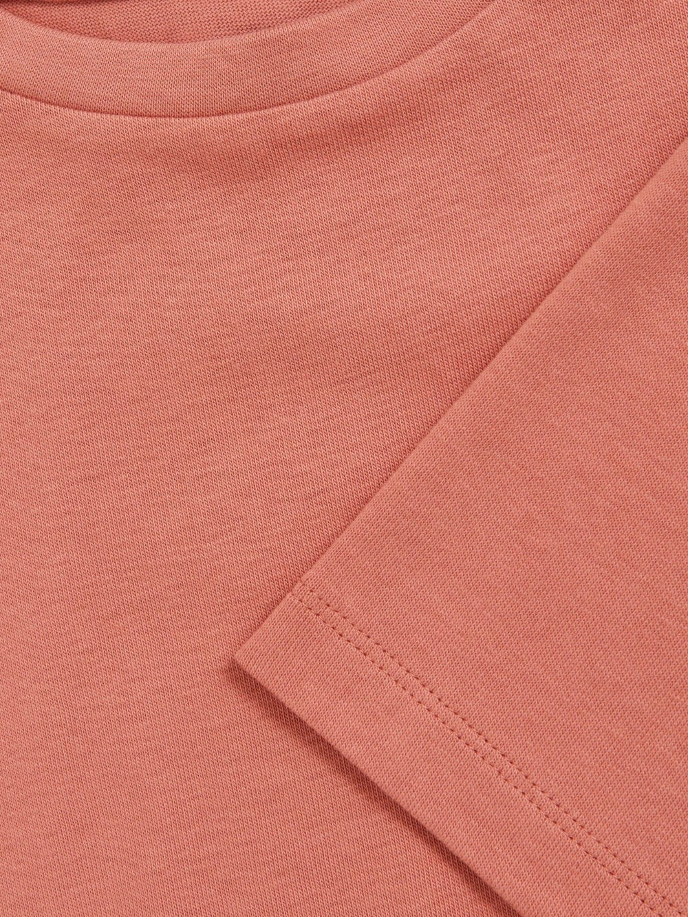 Reiss | 9-13 yrs Cotton Oversized Cropped T-Shirt in Rose