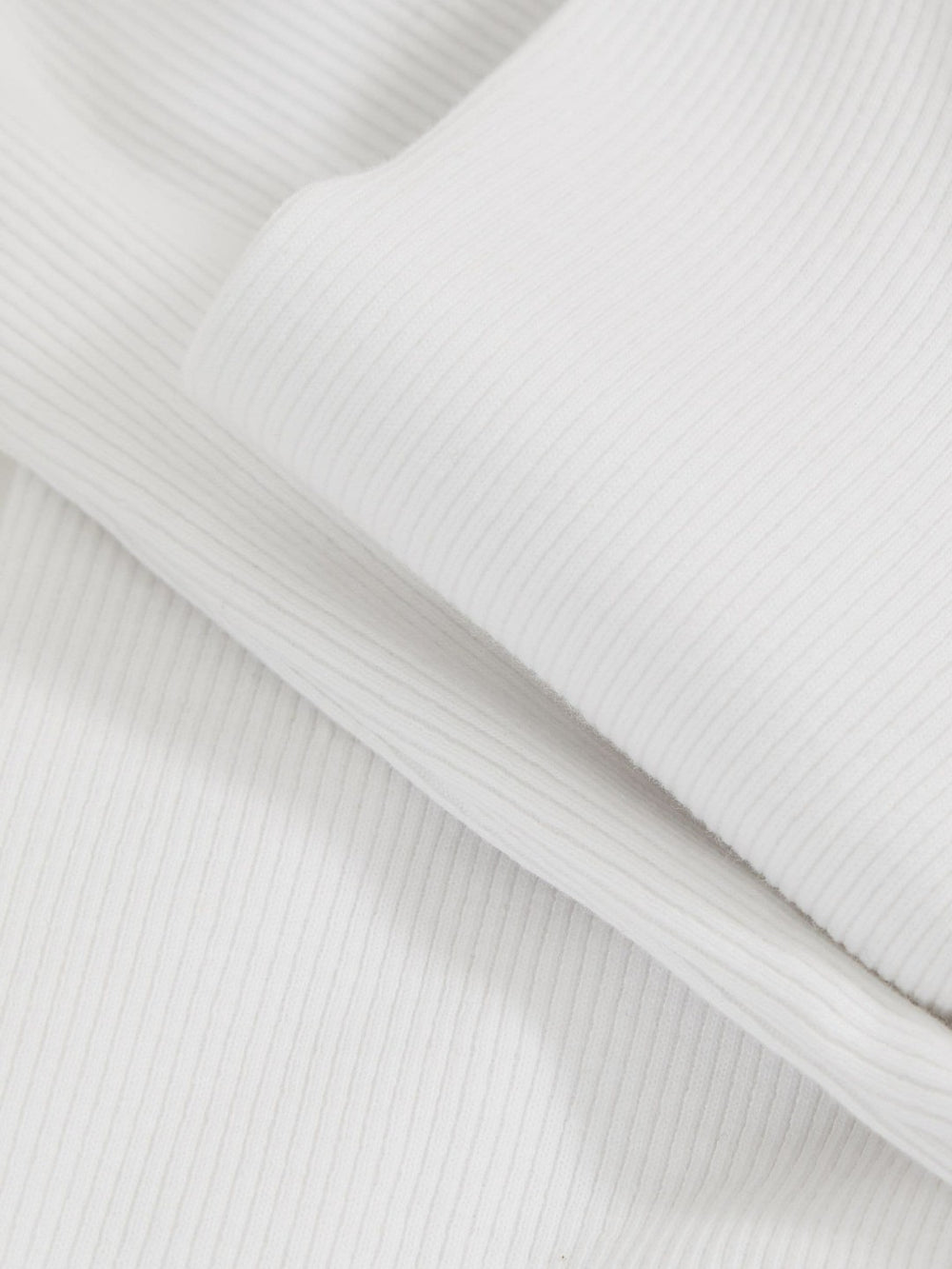 Reiss | 4-9 yrs Cotton Ruched Long-Sleeve T-Shirt with Stretch in Ivory