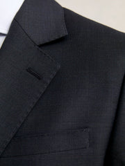 Reiss | Slim-Fit Wool Single Breasted Check Suit Blazer in Navy