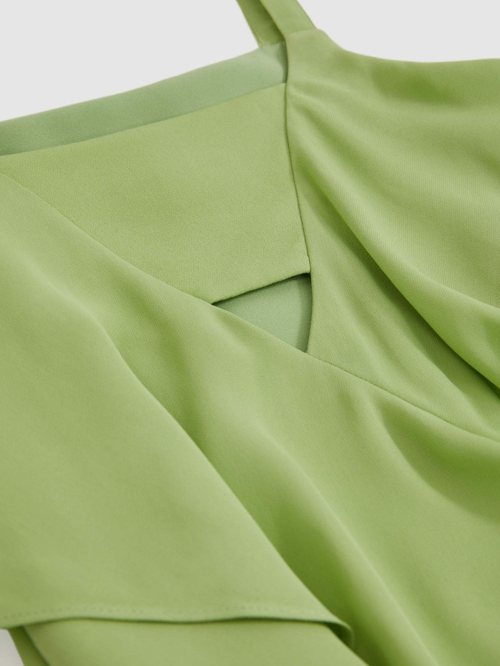Reiss | 4-9 yrs Handkerchief-Hem Sleeveless Dress in Green
