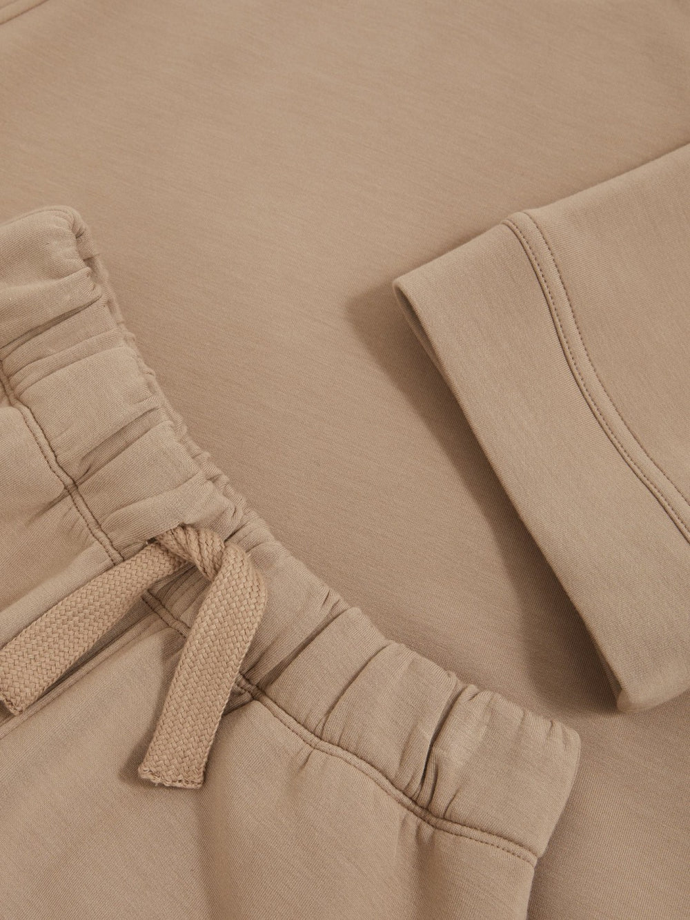 Reiss | 13-14 yrs Modal-Blend Sweatshirt And Shorts Set in Mink