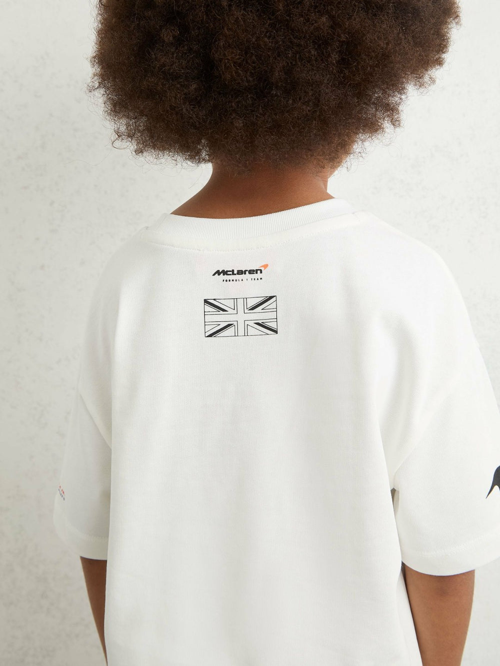 Reiss | 9-13 yrs McLaren F1 Team British GP T-Shirt Unisex Fit in White