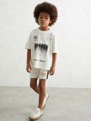 Reiss | 3-9 yrs McLaren F1 Team British GP T-Shirt Unisex Fit in White