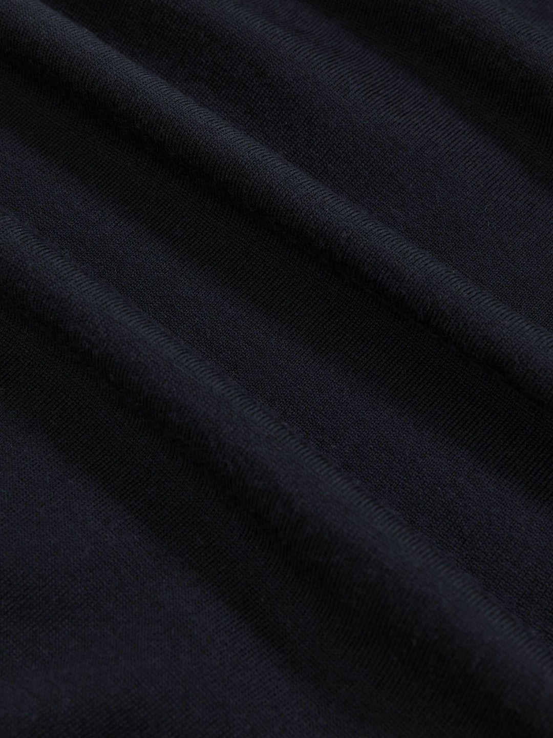 Reiss | Merino Wool Crew Neck Jumper in Midnight Navy