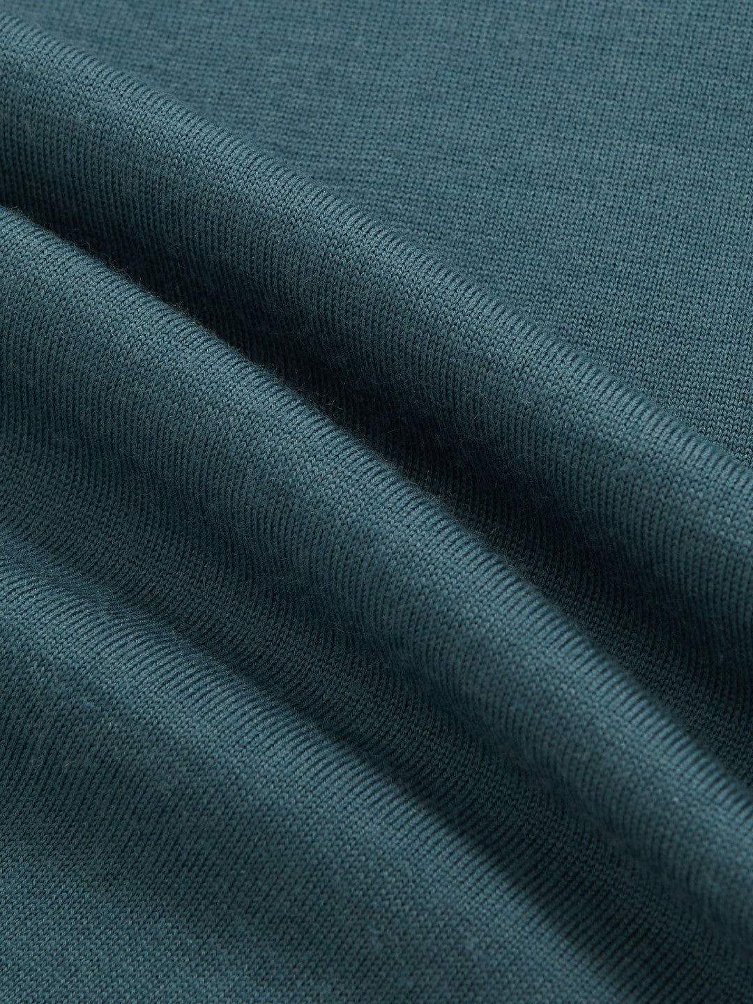 Reiss | Merino Wool Half Zip Jumper in Orion Blue