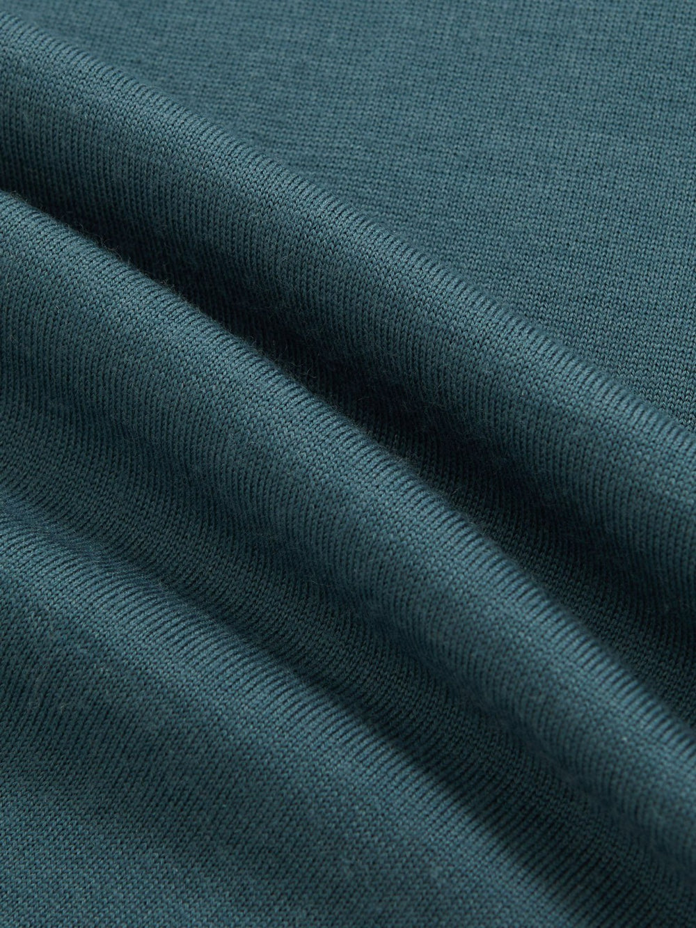 Reiss | Merino Wool Half Zip Jumper in Orion Blue