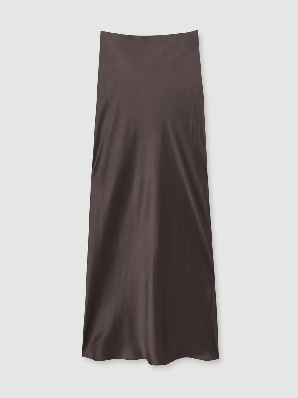 Reiss | Silk Slip Maxi Skirt in Mauve