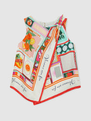 Reiss | 13-14 yrs SmileyWorld Motif Print Top in Multi
