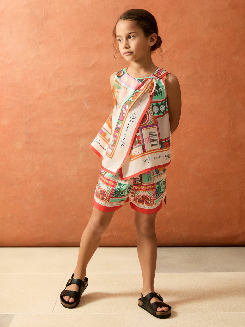 Reiss | 13-14 yrs SmileyWorld Motif Print Top in Multi